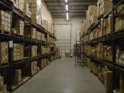 Recepci&oacute;n y almacenaje de mercanc&iacute;a